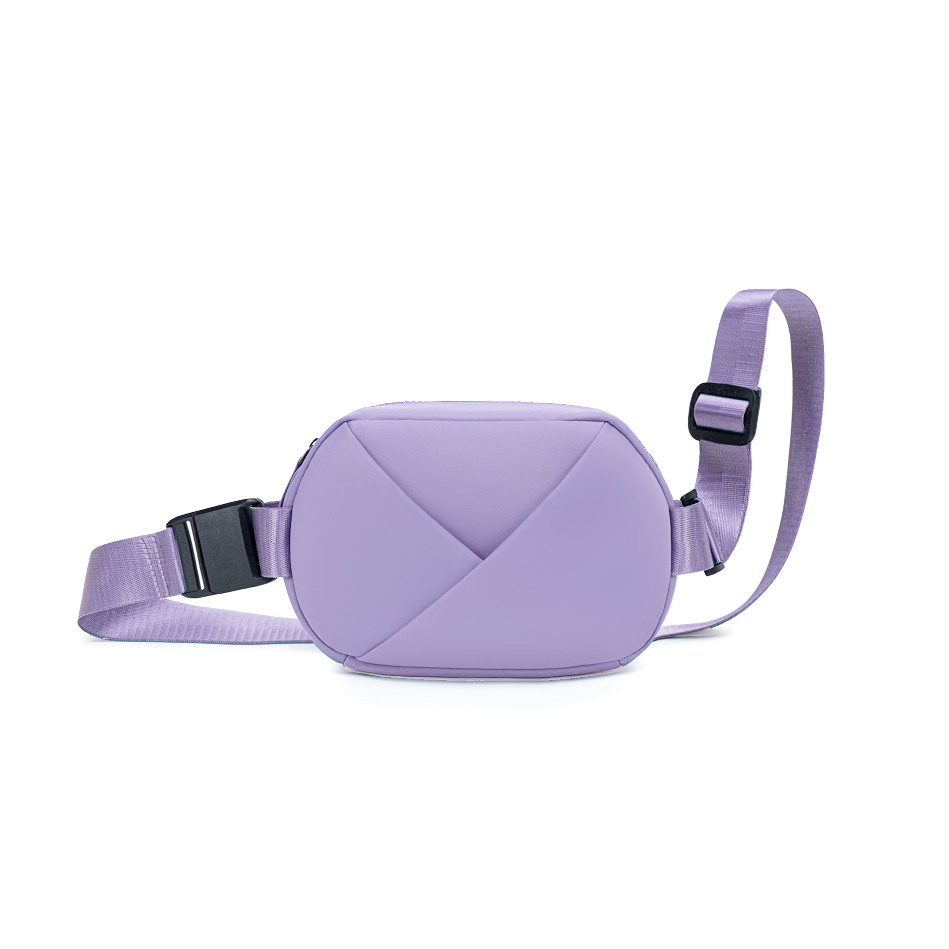 Lux & Nyx Origami Belt Bag and Sling Bag - Lavender - Front View