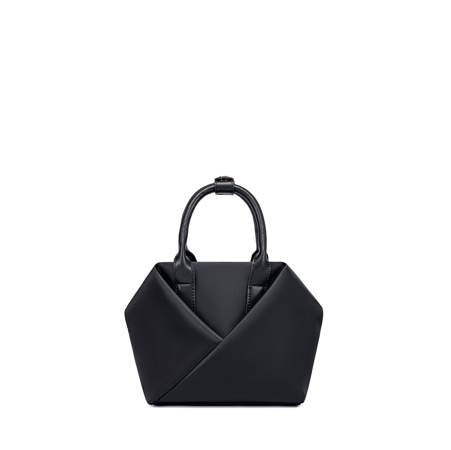 Lux & Nyx Small Origami Crossbody & Handbag Tote Ultra Matte - Black - Tote Handbag Mode