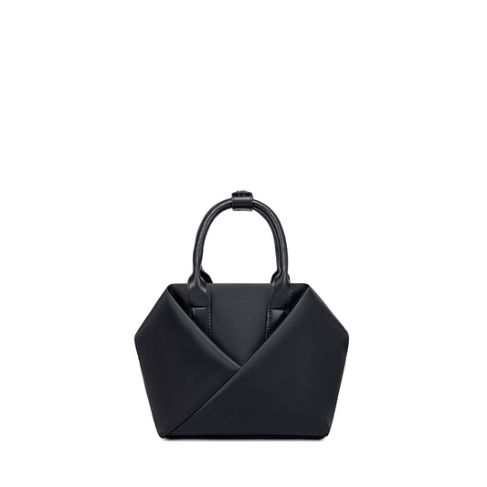 Lux & Nyx Small Origami Crossbody & Handbag Tote Ultra Matte - Black - Tote Handbag Mode