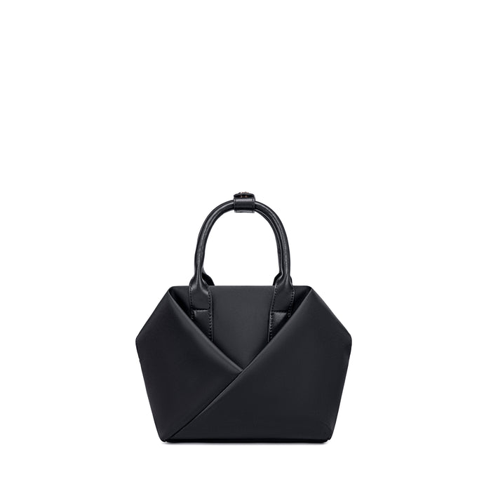 Lux & Nyx Small Origami Crossbody & Handbag Tote Ultra Matte - Black - Tote Handbag Mode