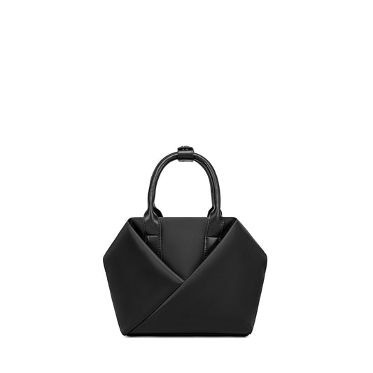 Lux & Nyx Small Origami Crossbody & Handbag Tote Ultra Matte - Black - Tote Handbag Mode