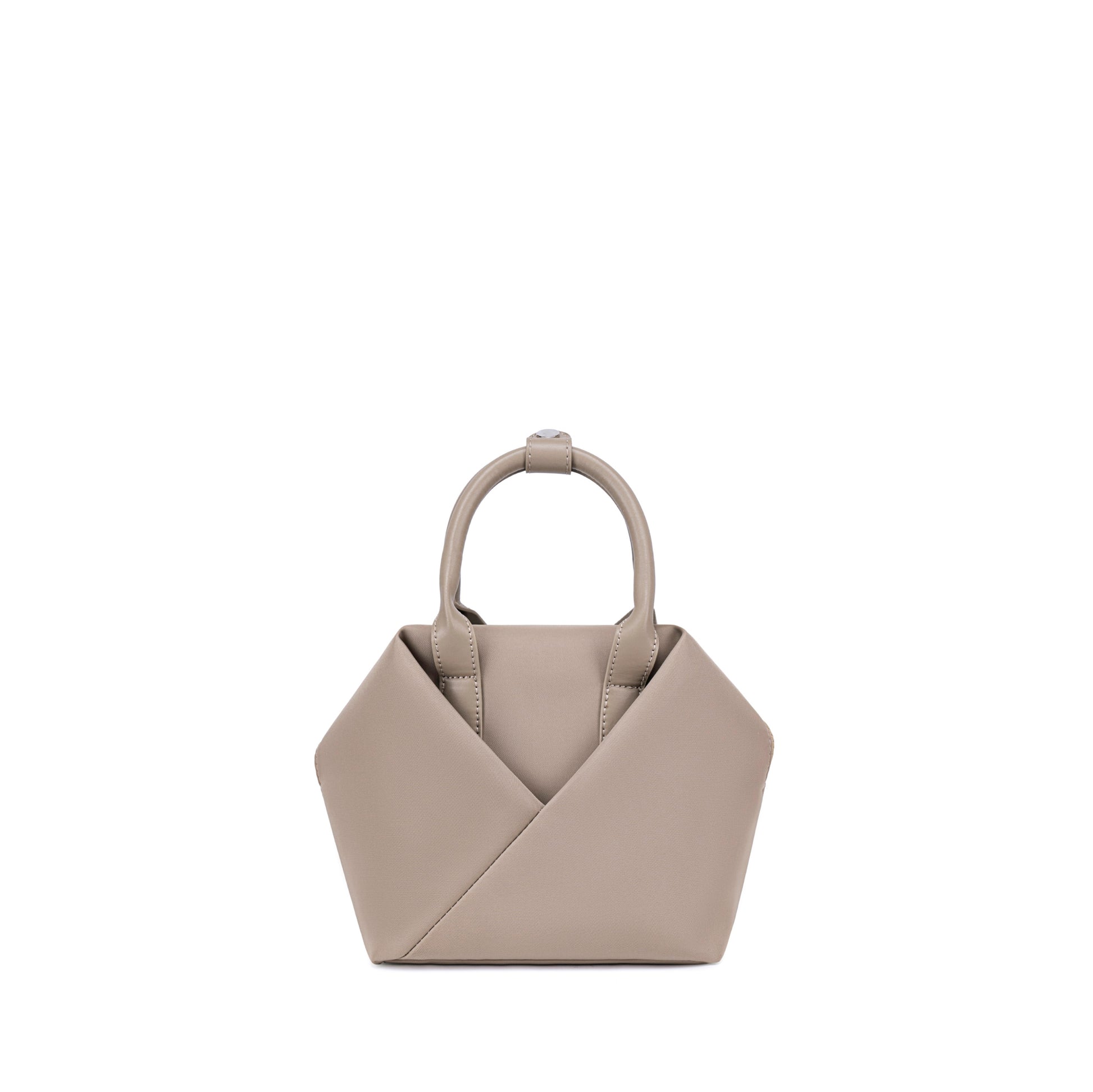 Lux & Nyx Small Origami Crossbody & Handbag Tote Ultra Matte - Champagne - Tote Handbag Mode