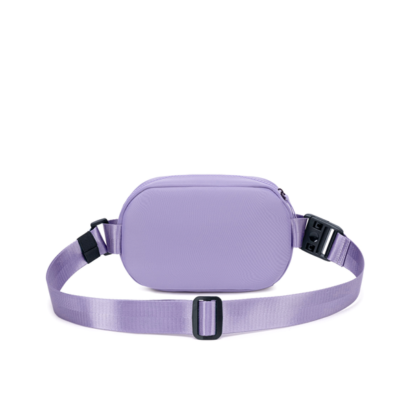 Lux & Nyx Origami Belt Bag and Sling Bag - Lavender - Back View