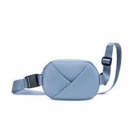 Lux & Nyx Origami Belt Bag and Sling Bag - Cashmere Blue - Front View