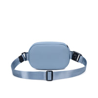 Lux & Nyx Origami Belt Bag and Sling Bag - Cashmere Blue - Back View