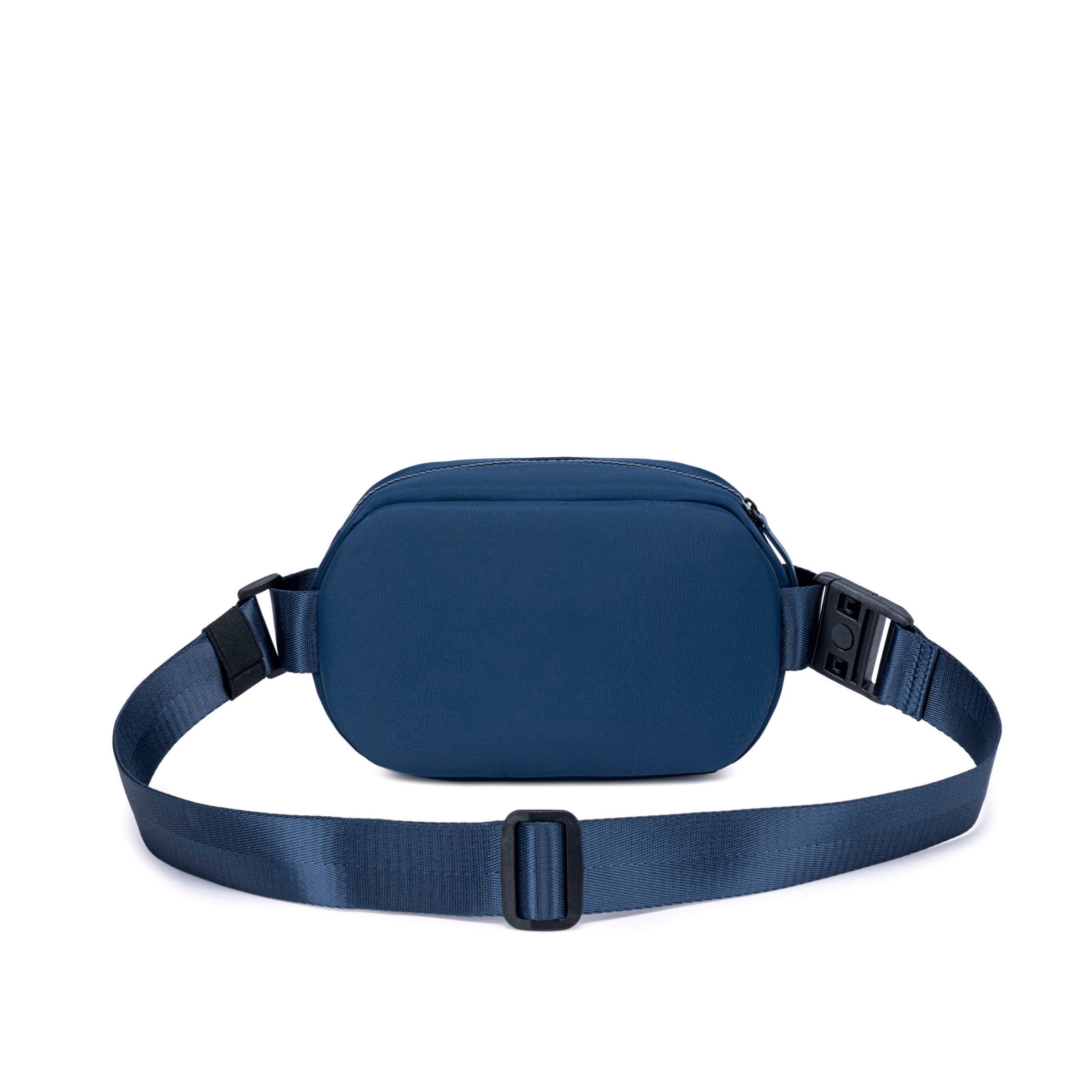Lux & Nyx Origami Belt Bag and Sling Bag - Navy Blue - Back View