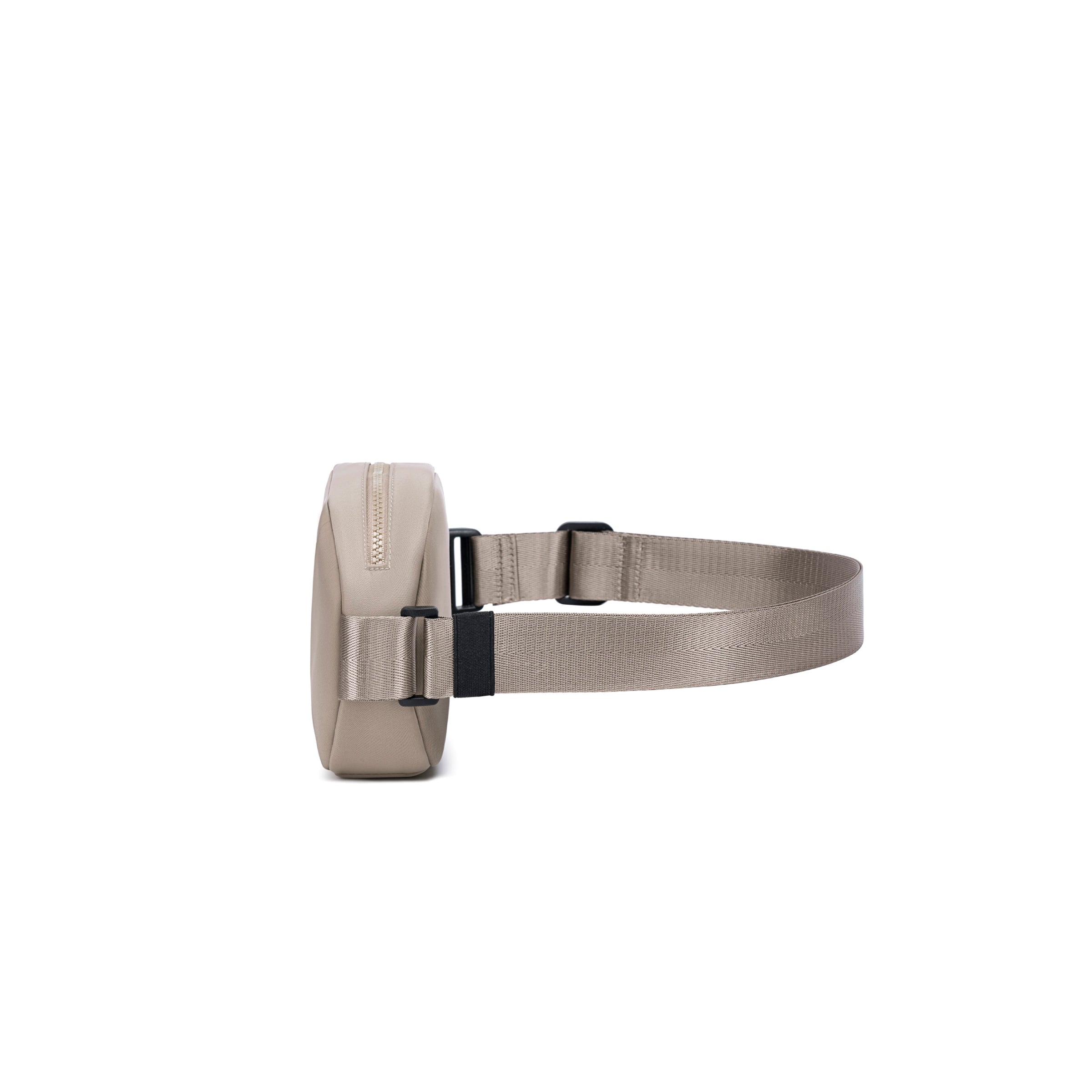 Lux & Nyx Origami Belt Bag and Sling Bag - Champagne - Side View