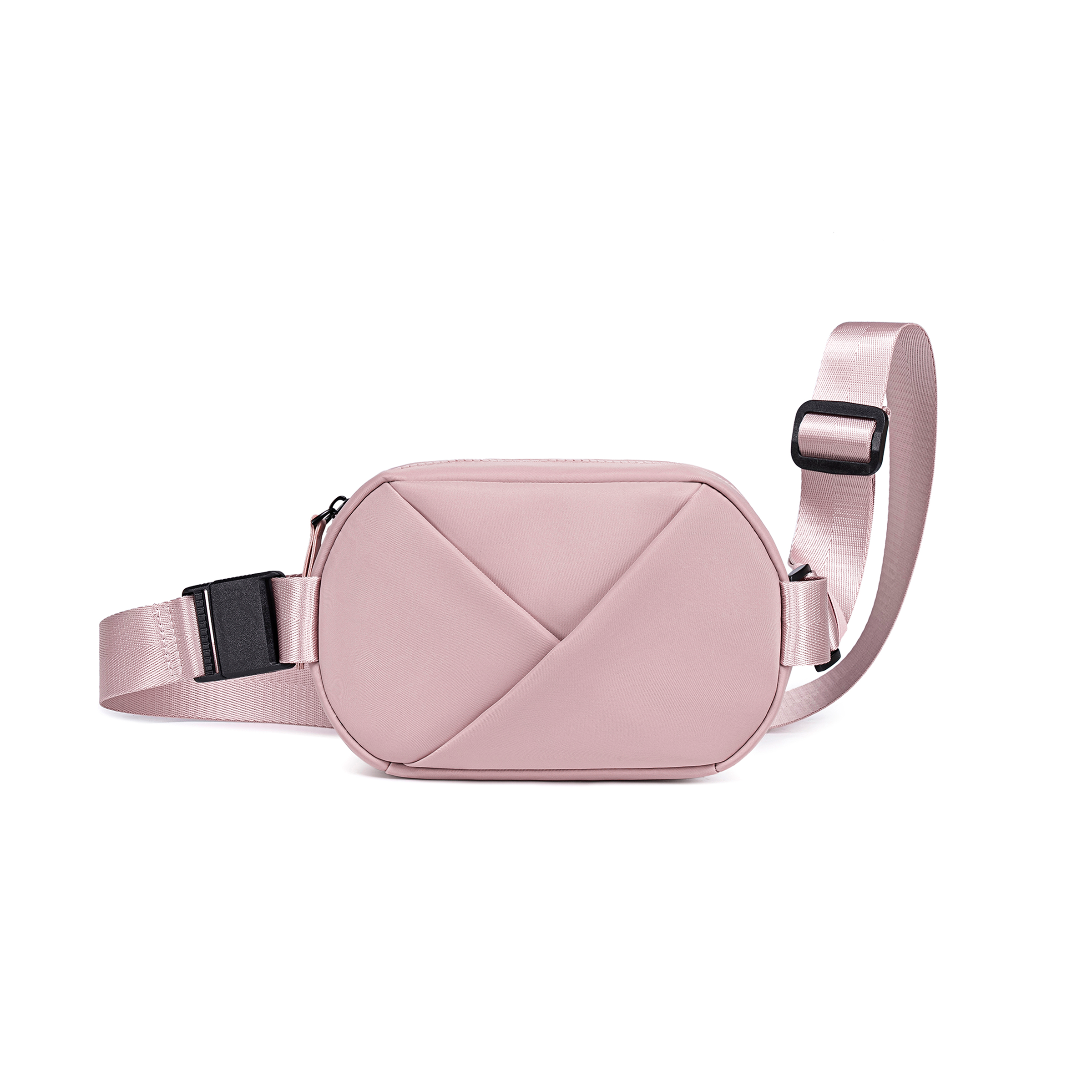 Lux & Nyx Origami Belt Bag and Sling Bag - Hopeful Pink - Front View