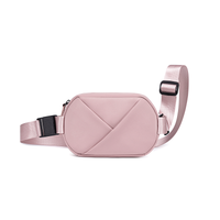 Lux & Nyx Origami Belt Bag and Sling Bag - Hopeful Pink - Front View