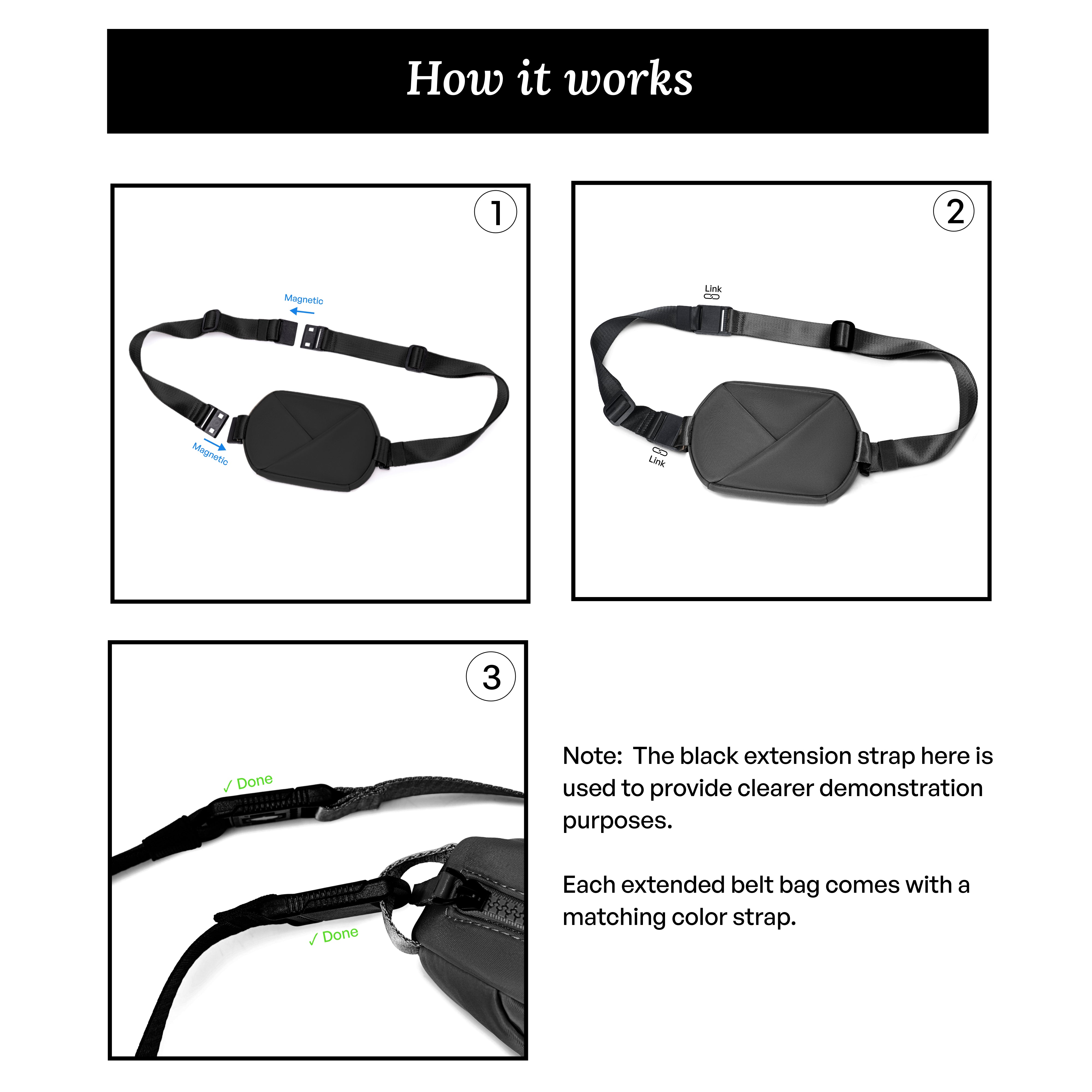 ORIGAMI BELT BAG - PLUS SIZE