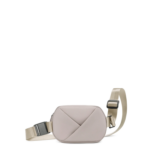 Lux & Nyx Origami Belt Bag and Sling Bag - Blush Champagne - Front View