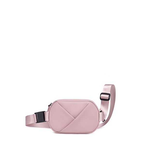 Lux & Nyx Origami Belt Bag and Sling Bag - Hopeful Pink - Front View