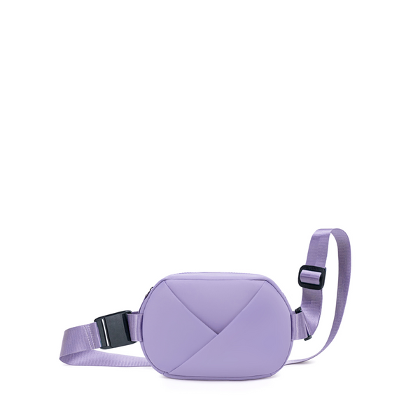 Lux & Nyx Origami Belt Bag and Sling Bag - Lavender - Front View
