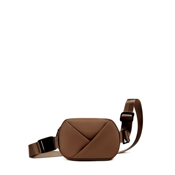 Lux & Nyx Origami Belt Bag and Sling Bag - Sepia - Front View
