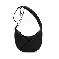 ORIGAMI CONVERTIBLE CRESCENT CROSSBODY HANDBAG