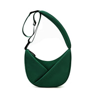 ORIGAMI CONVERTIBLE CRESCENT CROSSBODY HANDBAG