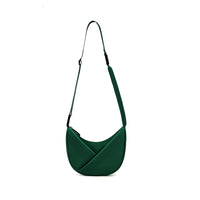 ORIGAMI CONVERTIBLE CRESCENT CROSSBODY HANDBAG