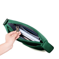 ORIGAMI CONVERTIBLE CRESCENT CROSSBODY HANDBAG