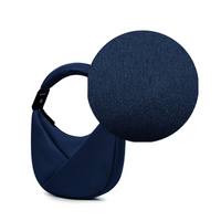 ORIGAMI CONVERTIBLE CRESCENT CROSSBODY HANDBAG