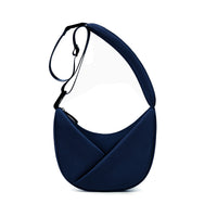 ORIGAMI CONVERTIBLE CRESCENT CROSSBODY HANDBAG