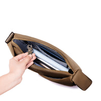 ORIGAMI CONVERTIBLE CRESCENT CROSSBODY HANDBAG