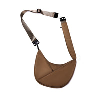ORIGAMI CONVERTIBLE CRESCENT CROSSBODY HANDBAG