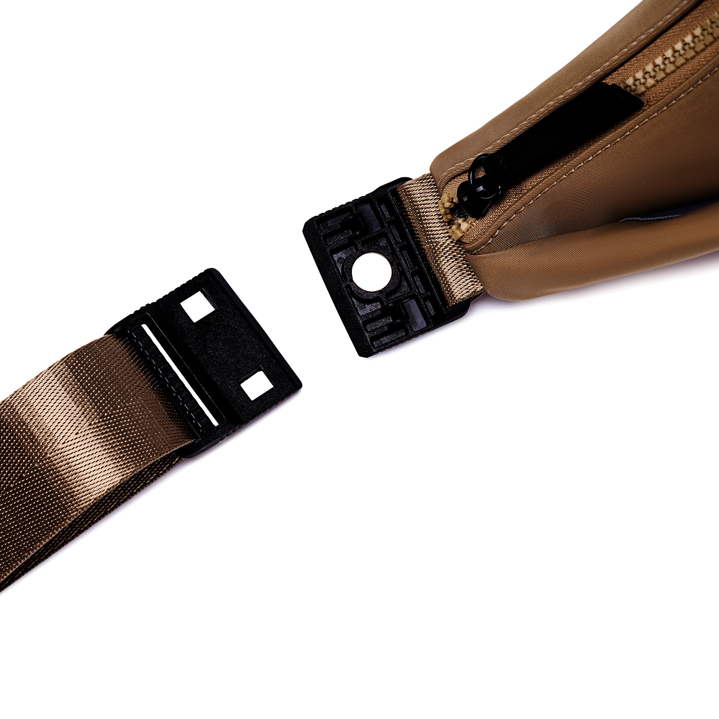 ORIGAMI CONVERTIBLE CRESCENT CROSSBODY HANDBAG