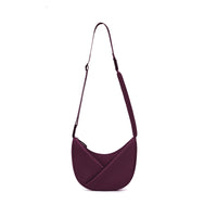 ORIGAMI CONVERTIBLE CRESCENT CROSSBODY HANDBAG