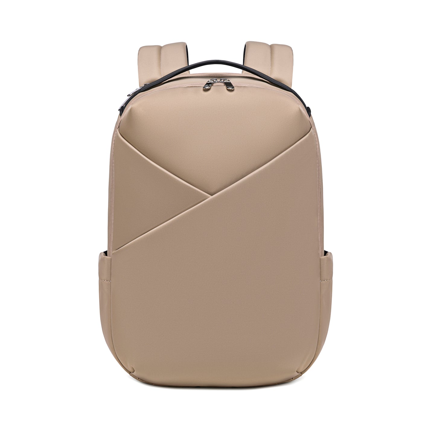 Champagne Taupe backpack - Front view