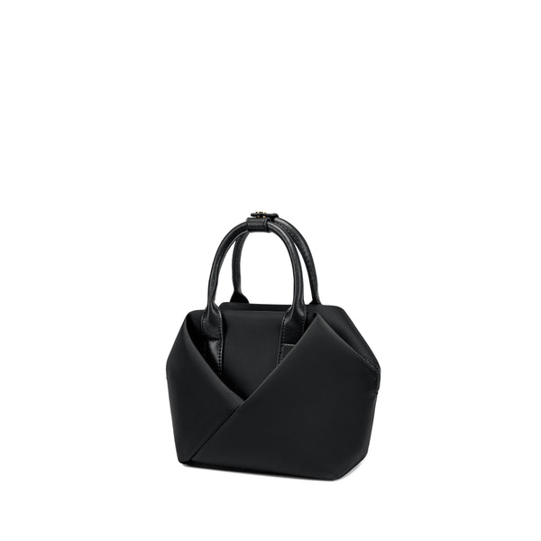 Black + Gold Hardware & Black + Silver Hardware handbag.