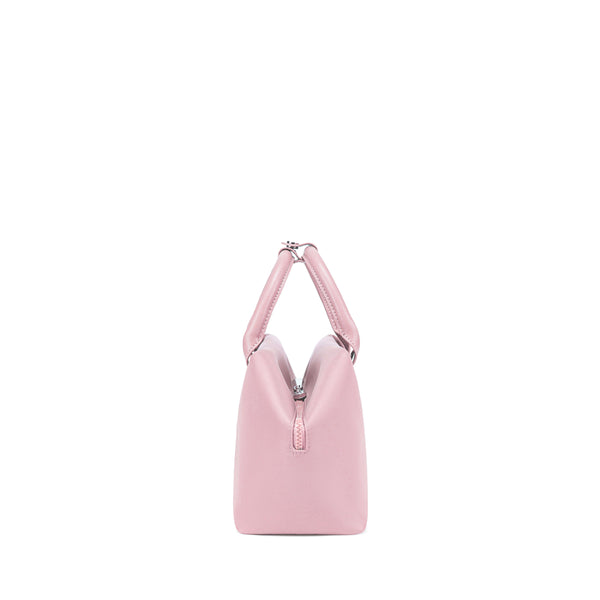 Hopeful Pink handbag with a unique geometric - Side view