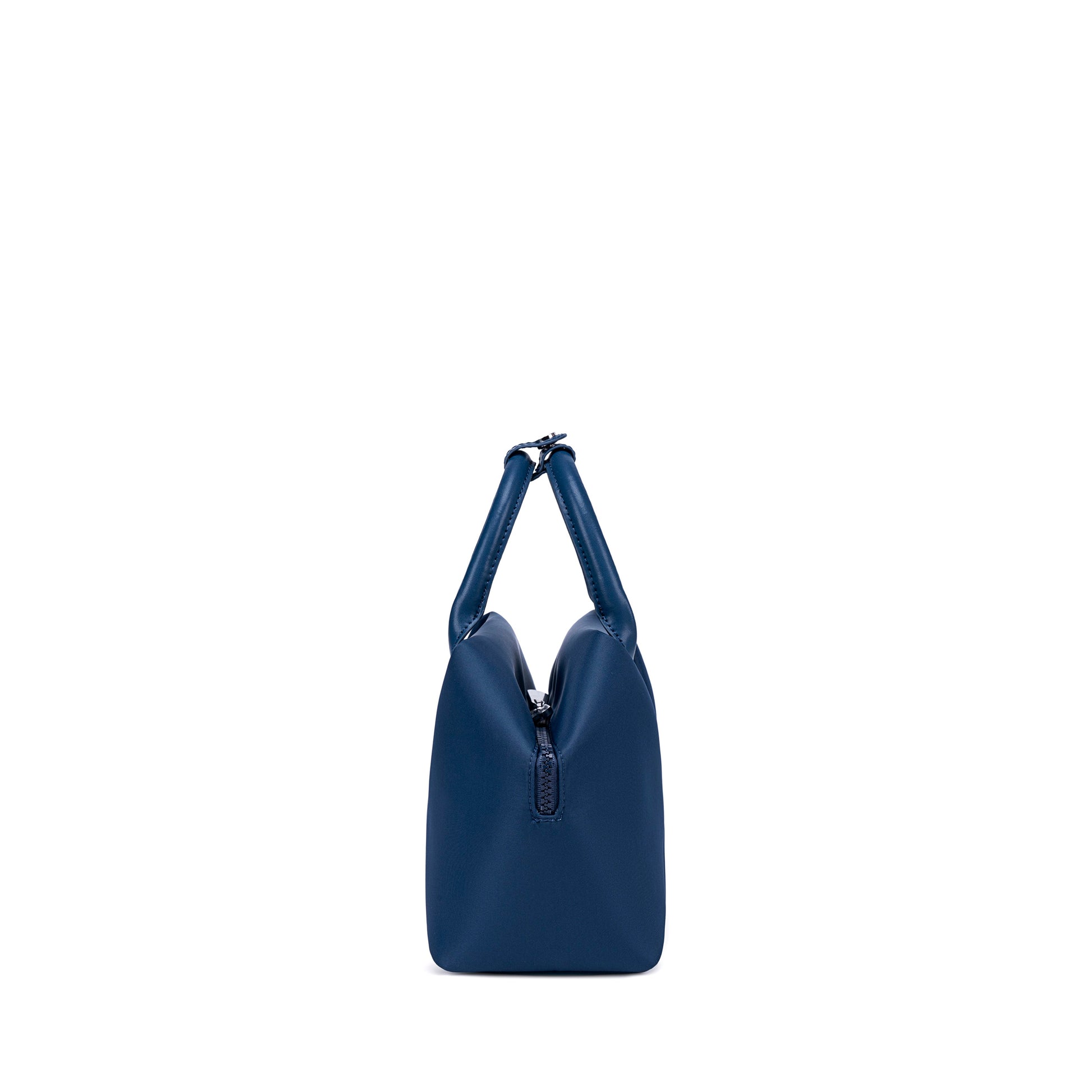 Navy Blue handbag - Side view