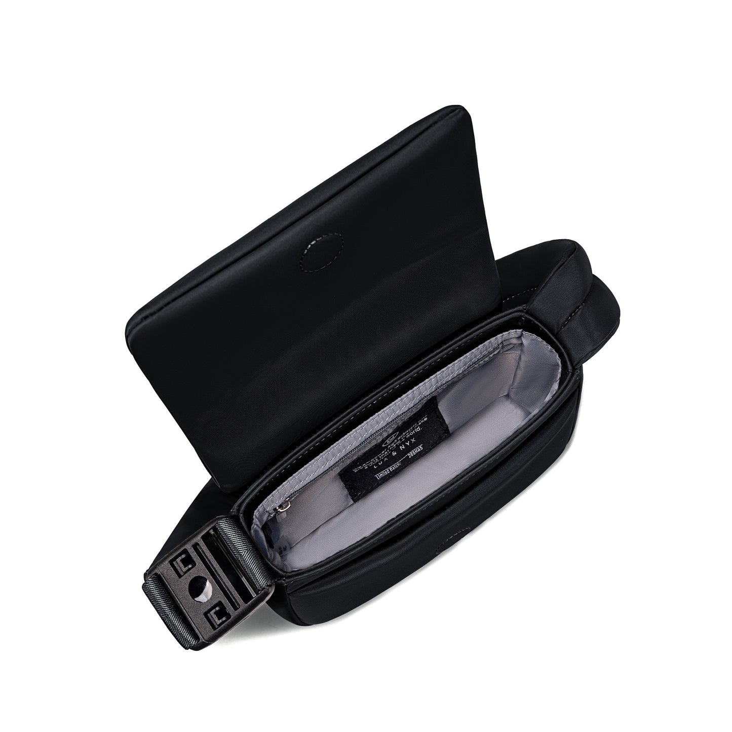 Black crossbody bag