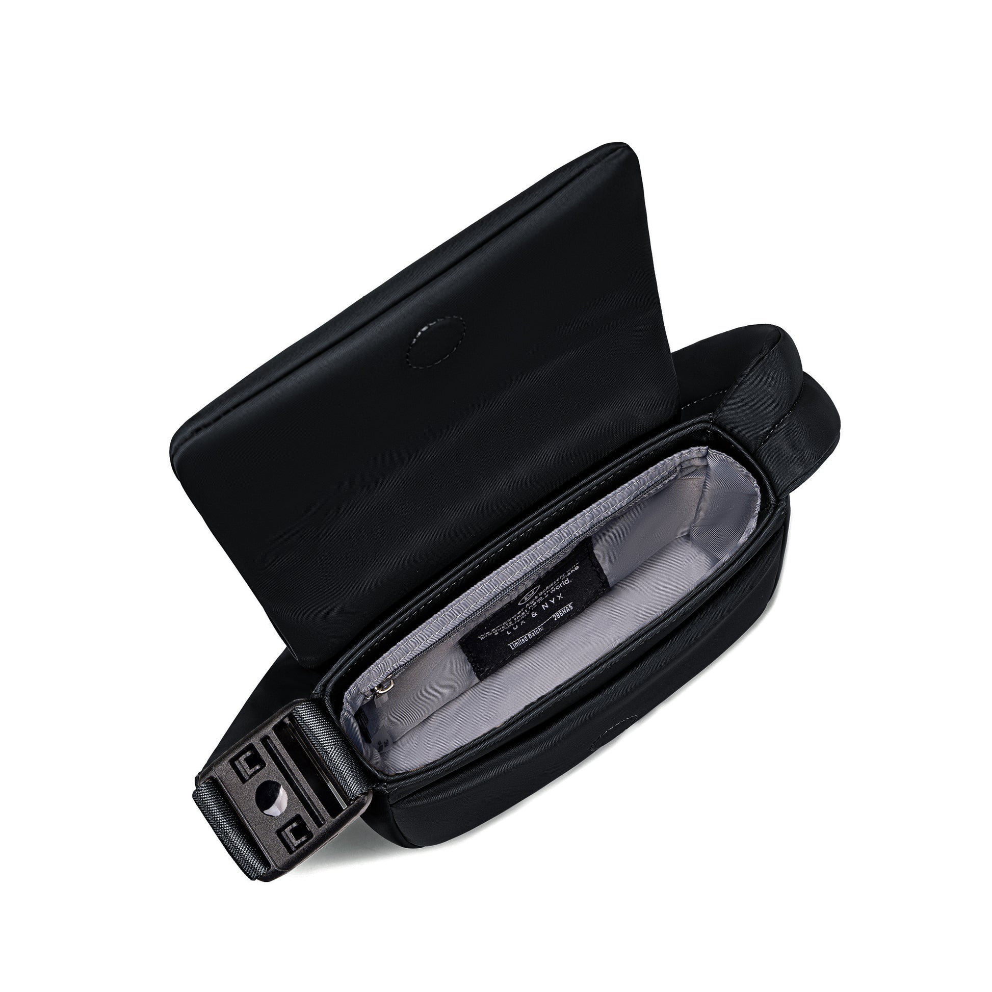 Black crossbody bag