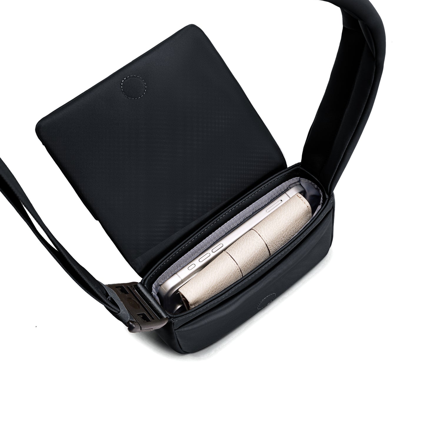 Black crossbody bag