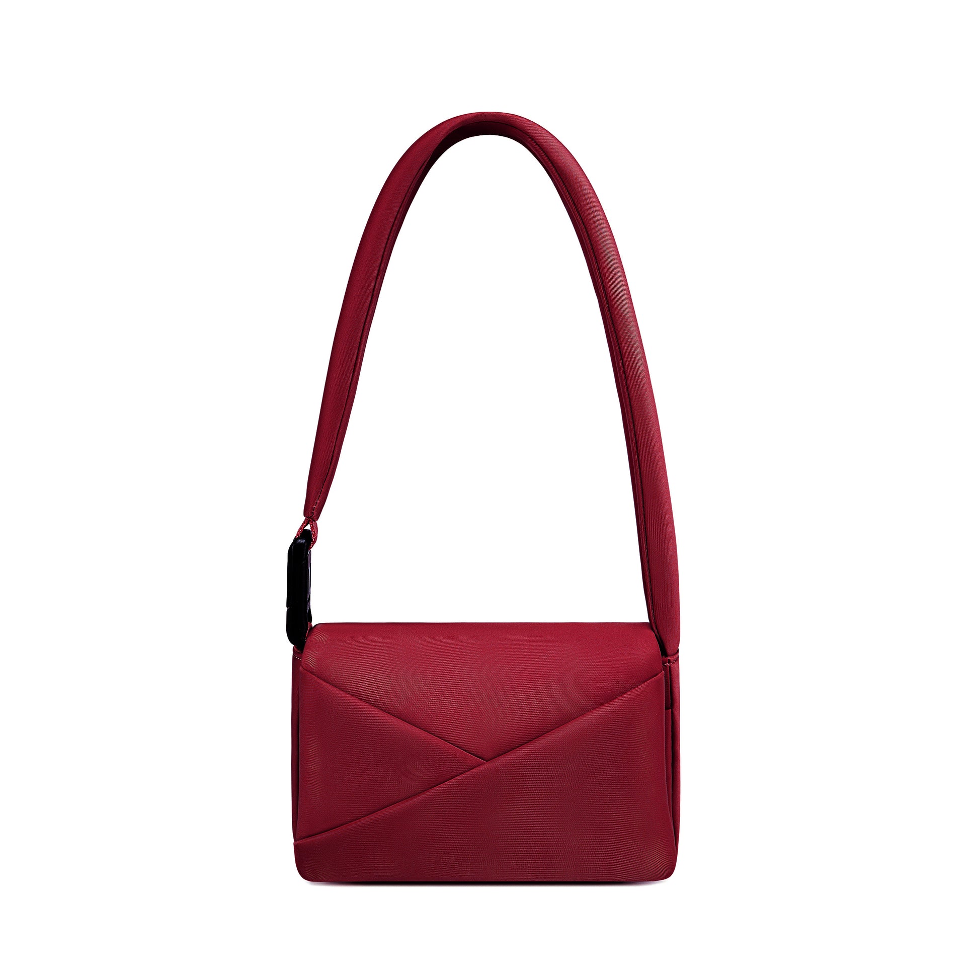 Crimson crossbody bag