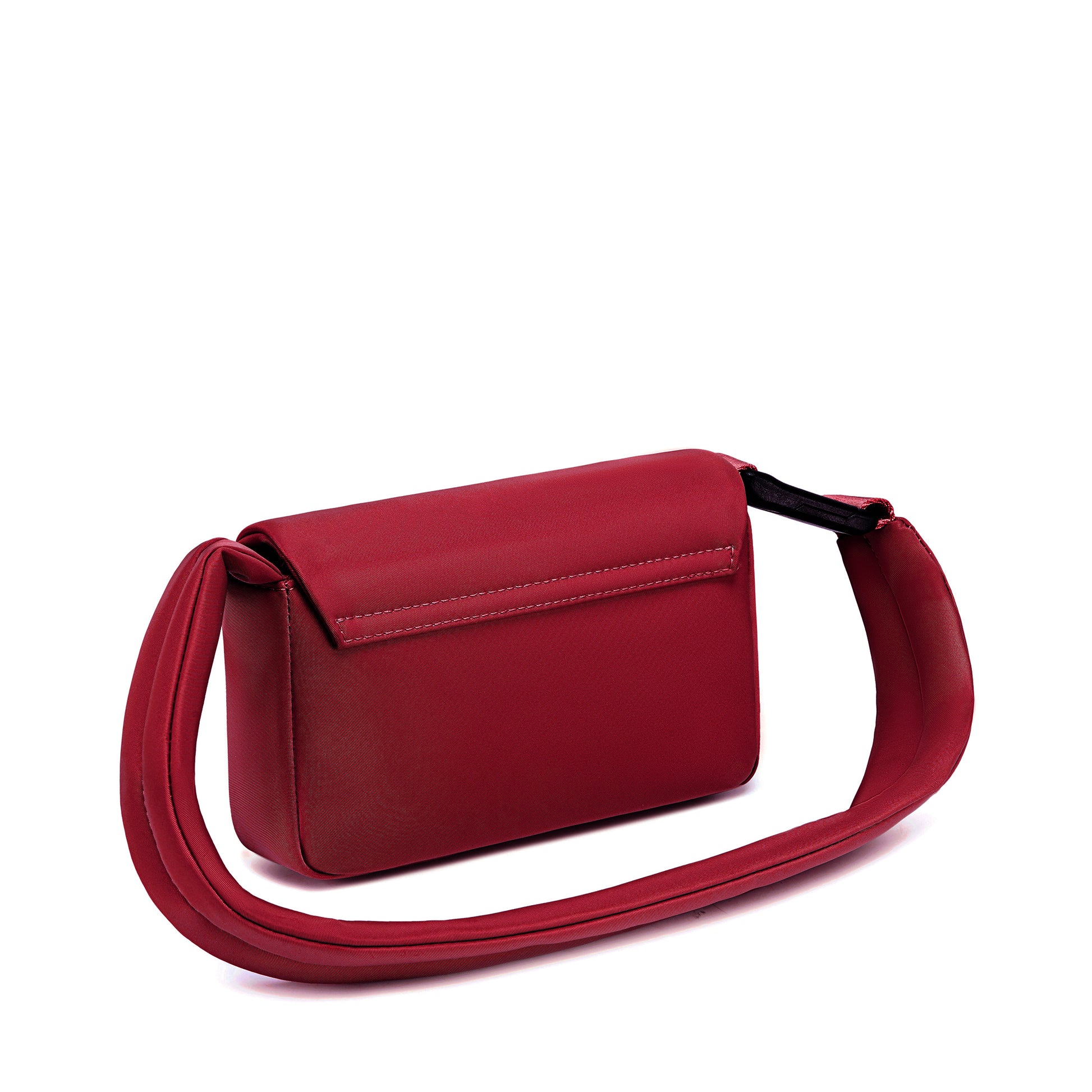 Crimson crossbody bag