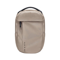 Lux & Nyx Purpose Backpack - 16" Laptop Backpack With Trolley Strap - Light Beige - Backpack Front View