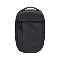 Lux & Nyx Purpose Backpack - 16" Laptop Backpack With Trolley Strap - Black - Backpack Front View