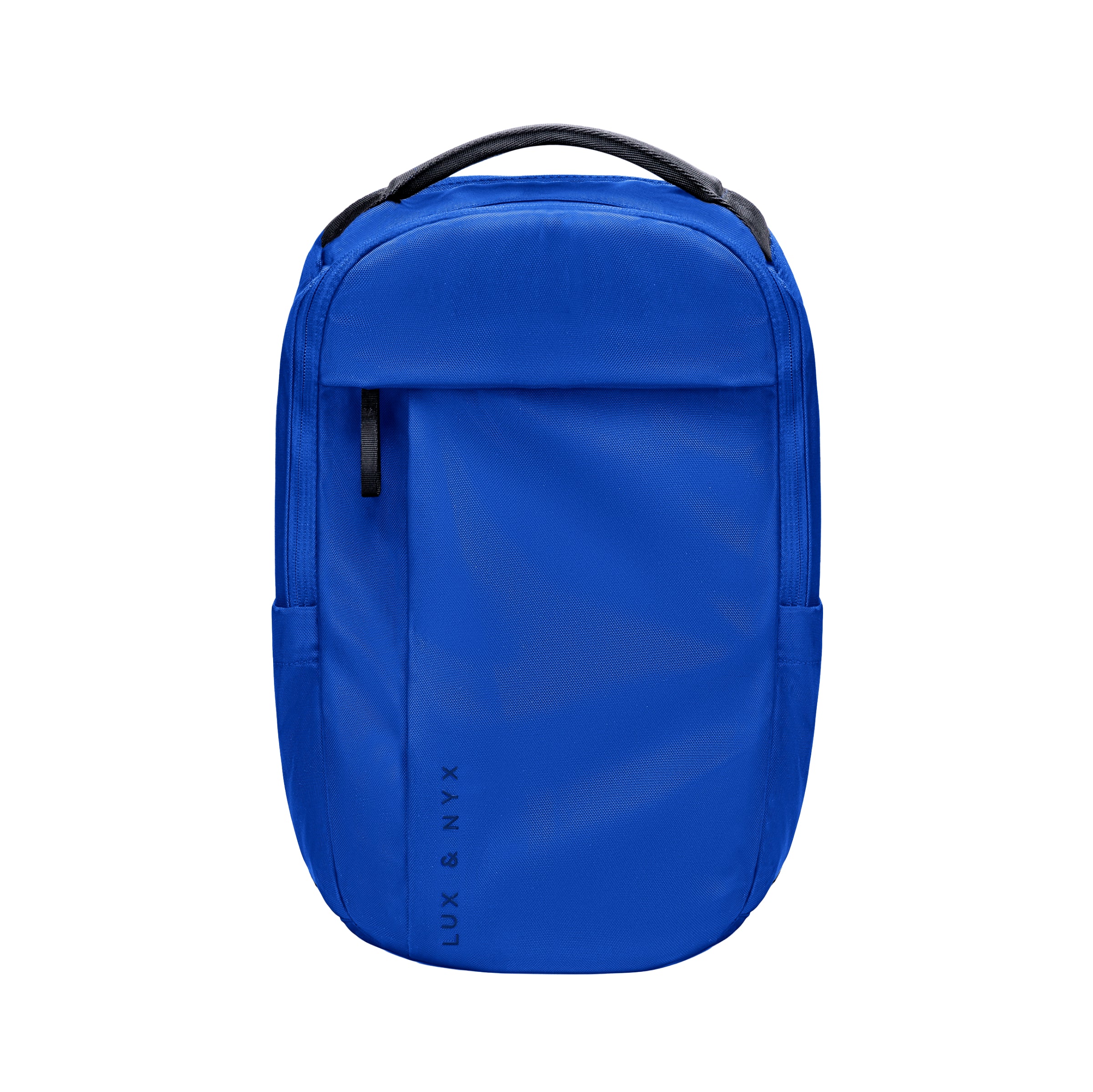 Lux & Nyx Purpose Backpack - 16" Laptop Backpack With Trolley Strap - Electric Blue - Backpack Front View