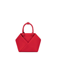 Lux & Nyx Small Origami Crossbody & Handbag Tote Ultra Matte - Cardinal Red - Tote Handbag Mode