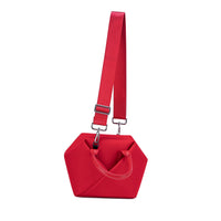 Lux & Nyx Small Origami Crossbody & Handbag Tote Ultra Matte - Cardinal Red - Tote Crossbody Mode