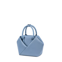 Lux & Nyx Small Origami Crossbody & Handbag Tote Ultra Matte - Cashmere Blue - Quarter View, Handbag Mode