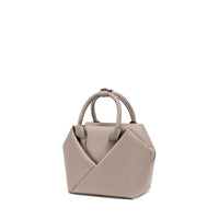 Lux & Nyx Small Origami Crossbody & Handbag Tote Ultra Matte - Champagne - Quarter View, Handbag Mode