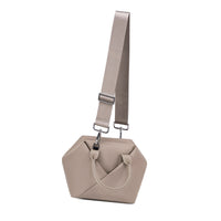 Lux & Nyx Small Origami Crossbody & Handbag Tote Ultra Matte - Champagne - Tote Crossbody Mode