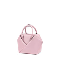 Lux & Nyx Small Origami Crossbody & Handbag Tote Ultra Matte - Hopeful Pink - Quarter View, Handbag Mode