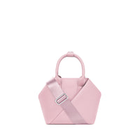 Lux & Nyx Small Origami Crossbody & Handbag Tote Ultra Matte - Hopeful Pink - Tote With Detachable Crossbody Strap, Handbag Mode