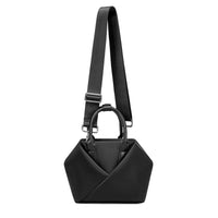Lux & Nyx Small Origami Crossbody & Handbag Tote Ultra Matte - Black - Tote Crossbody Mode