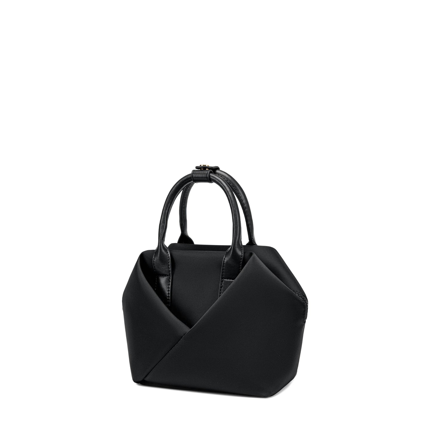 black-with-gold-hardware SMALL ORIGAMI ORIGINAL bag image