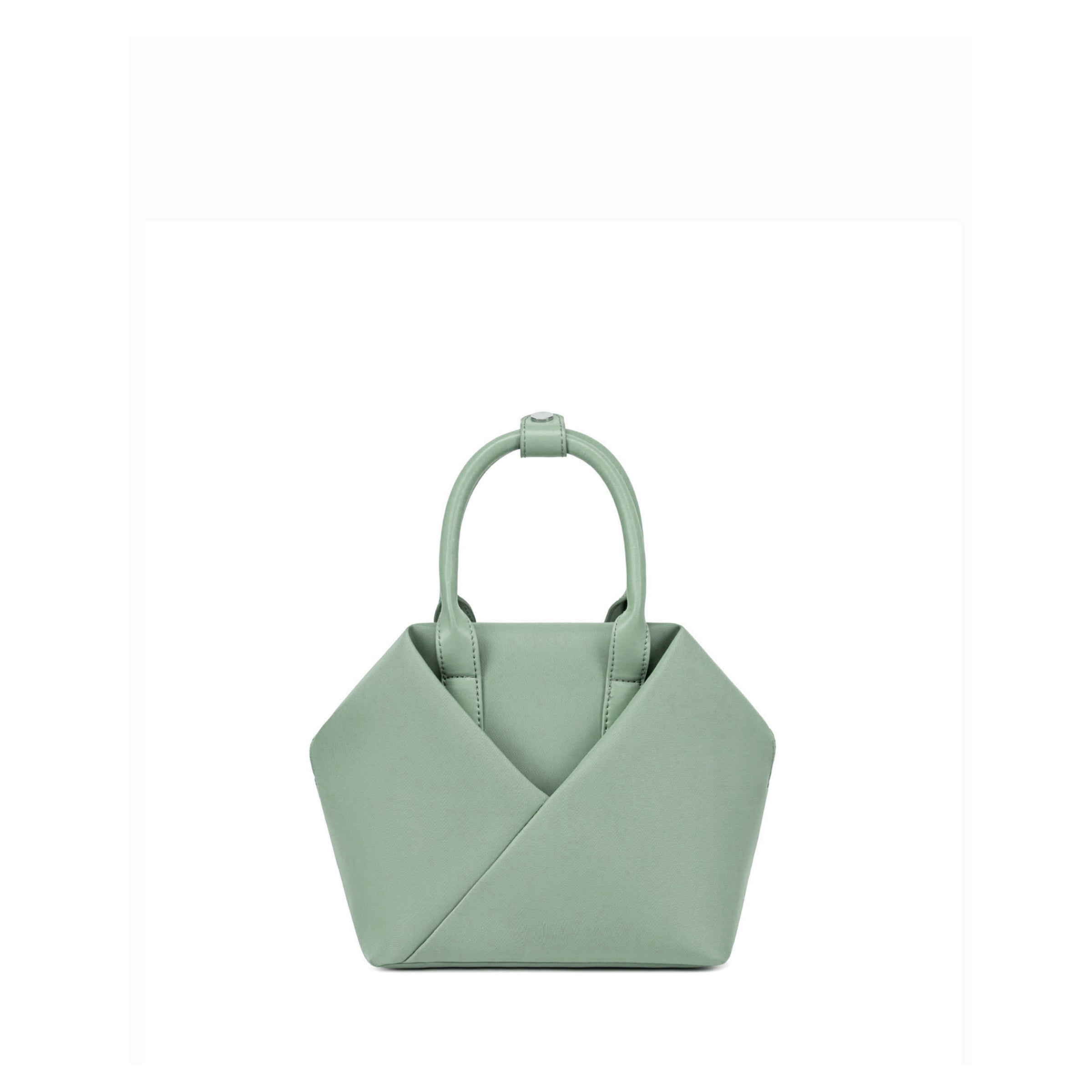 Lux & Nyx Small Origami Crossbody & Handbag Tote Ultra Matte - Sage Green - Tote Handbag Mode